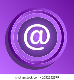 Open mail icon. web icons,  Button vector icon.