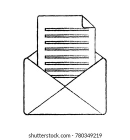 open message envelope icon image 