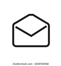 open message icon or symbol design