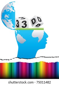 open mind thinking to 3d