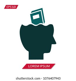 open mind vector icon