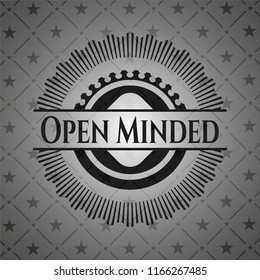 Open Minded dark emblem