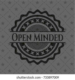 Open Minded dark emblem
