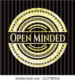 Open Minded gold badge