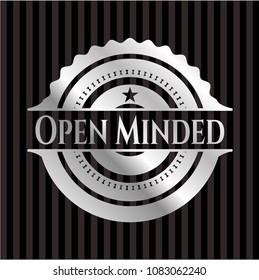  Open Minded silver emblem