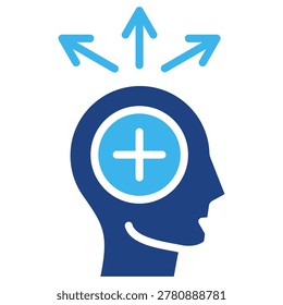 Open Mindedness Icon Element For Design