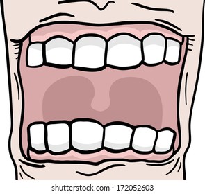 Open mouth
