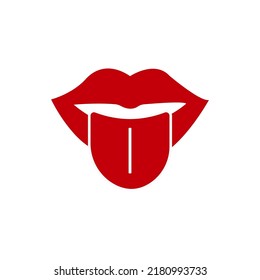 Open Mouth Icon Vector Line Ssymbol Stock Vector (Royalty Free ...