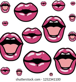 open mouth pattern isolated icon