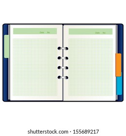 Open notebook