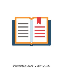 Open Notebook Icon for Student Use