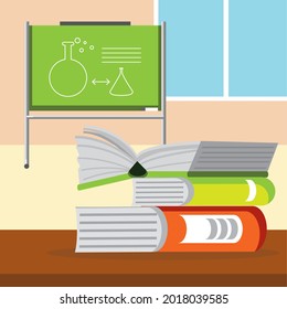 open notebooks classroom education school