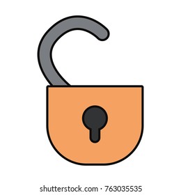 open padlock icon image