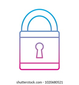 open padlock secure protection data icon