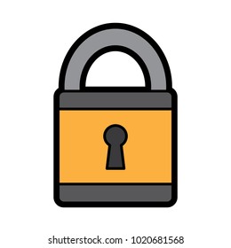 open padlock secure protection data icon