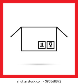 Open parcel