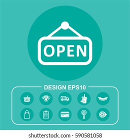 Open pictograph