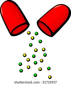 open pill