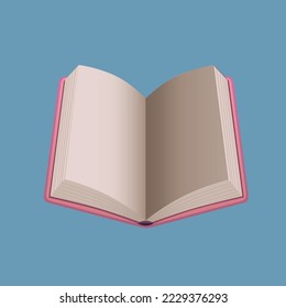 open to read a book