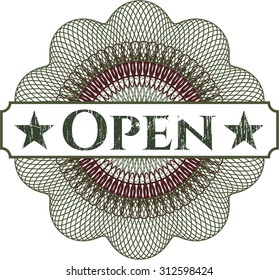 Open rosette