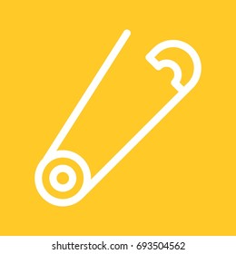 Open Safety Pin