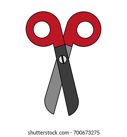 open scissors icon image 