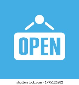 Open Sign - App Icon Button