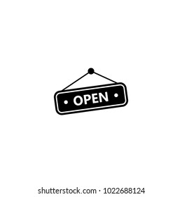 open sign icon