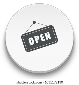 open sign icon