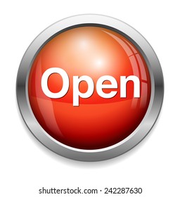 Open sign icon