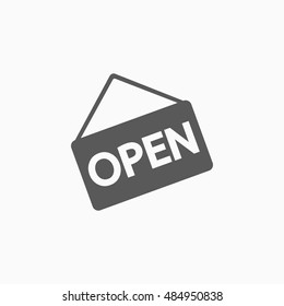 Open Sign Icon