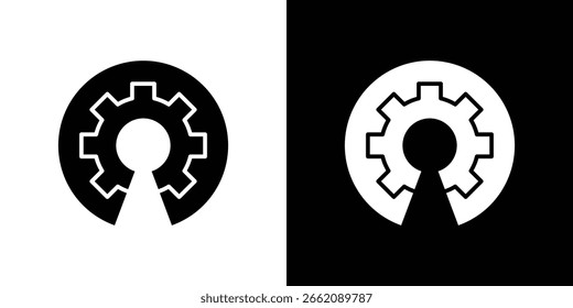 Vectores de glifos de iconos de código abierto. Web flat pack.