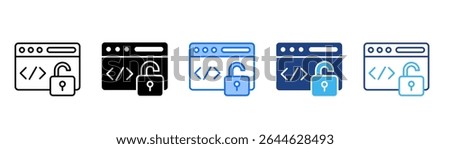 Open Source icon set multiple style collection