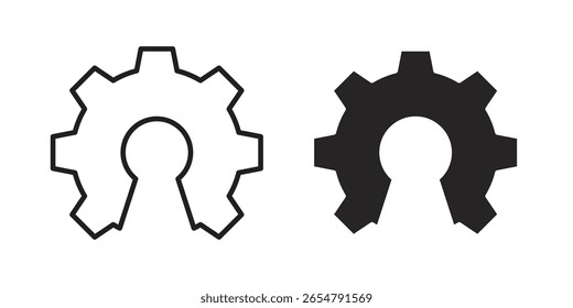 Conceito de símbolo de ícone de código aberto. Ícones para web e celular.