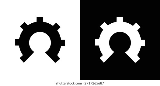 Icono de código abierto elemento de diseño de Vector Vector eps 10
