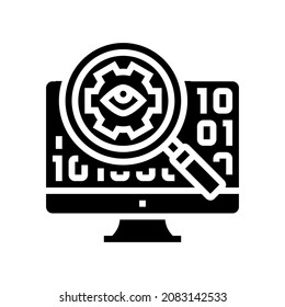 Open Source Software Glyph Icon Vector. Open Source Software Sign. Isolated Contour Symbol Black Illustration