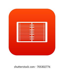 Open spiral lined notebook icon digital red for any design isolated on white vector illustration