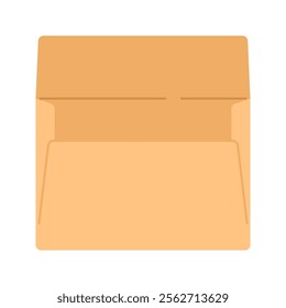 open square blue envelope Illustration