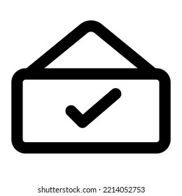 estilo de esquema de icono de almacén abierto