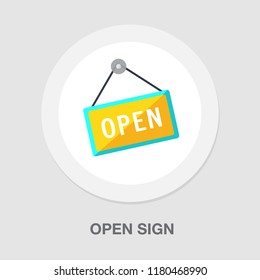 Open Store Sign - Shop Icon