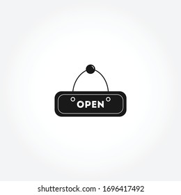 Öffnen Sie das flache Symbol Tag. Einzelbildelement