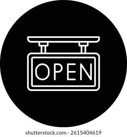 Open Tag vector icon. Can be used for printing, mobile and web applications.