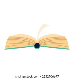 open text book library icon