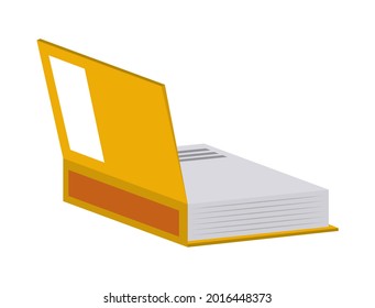 icono de aprendizaje de libro de texto abierto