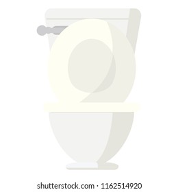 open toilet graphic vector illustration icon