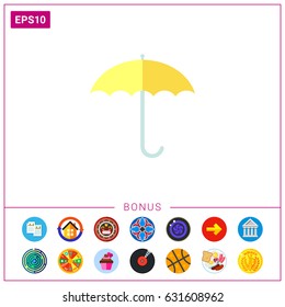 Open umbrella