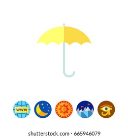 Open umbrella