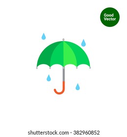 Open umbrella icon