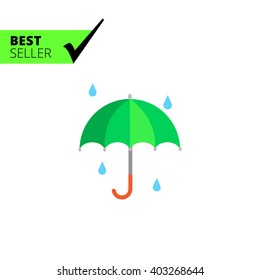 Open umbrella icon