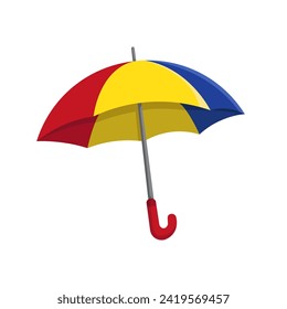 open umbrella icon image vector illustration